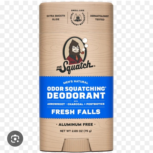 NWT Dr. Squatch Aluminum Free Deodorant in Fresh Falls - Picture 2 of 4